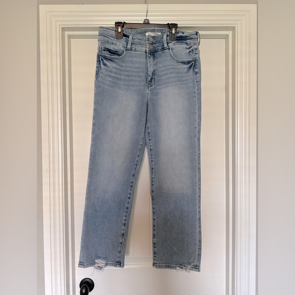 BKE Parker High Rise Cropped Straight Jean